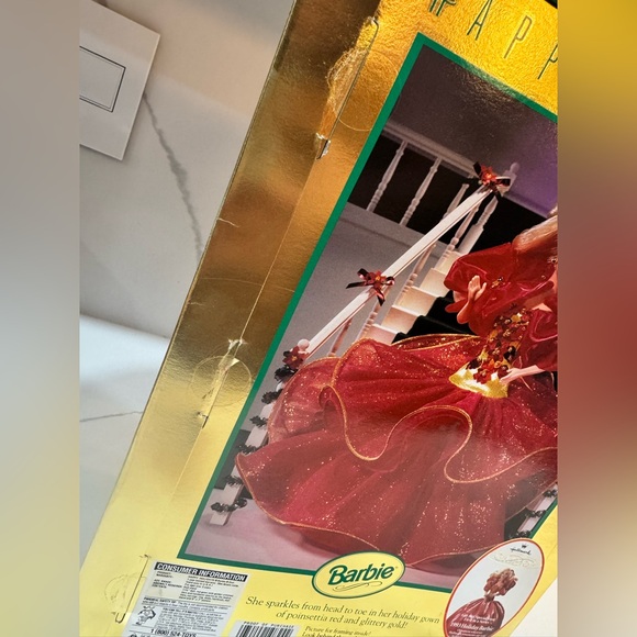 NIB 1993 Happy Holidays Barbie *Vintage* - Picture 5 of 6
